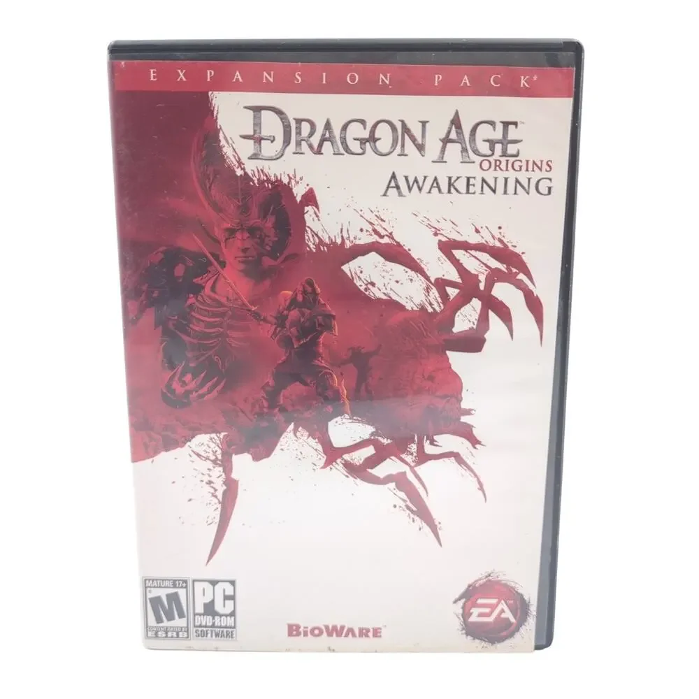 Dragon Age Origins Awakening Expansion Pack PC Video Game RPG BioWare EA